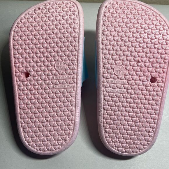 Kids Slippers Slide Sandals Unicorn for Girls - Picture 5 of 7